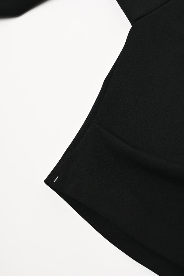 Gusset Back Open Pullover