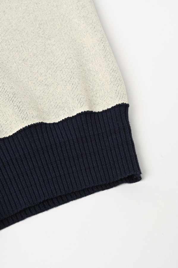 Sweat-Like Reversible Knit Cardigan