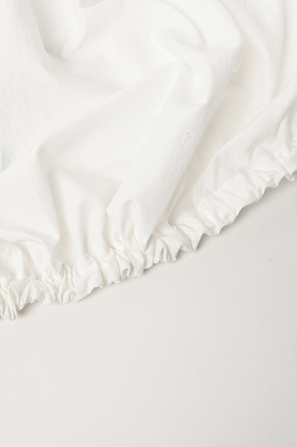 Airy Back Gather Shirt