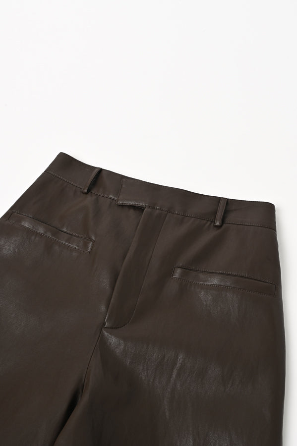 Eco Leather Shorts