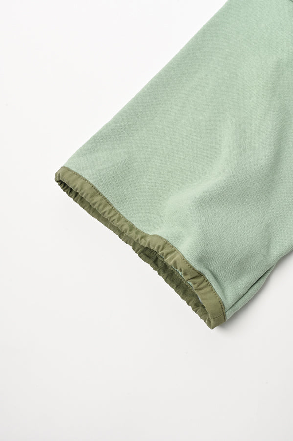 French Terry Panel Pullover