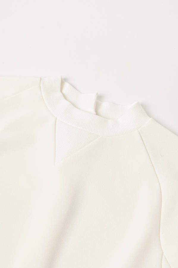 Gusset Back Open Pullover