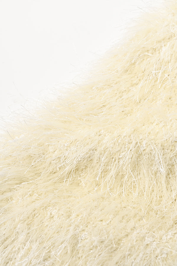 4-Way Knit Fur Vest
