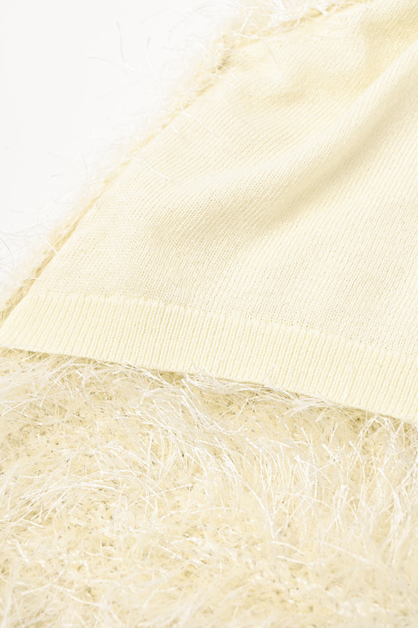 4-Way Knit Fur Vest