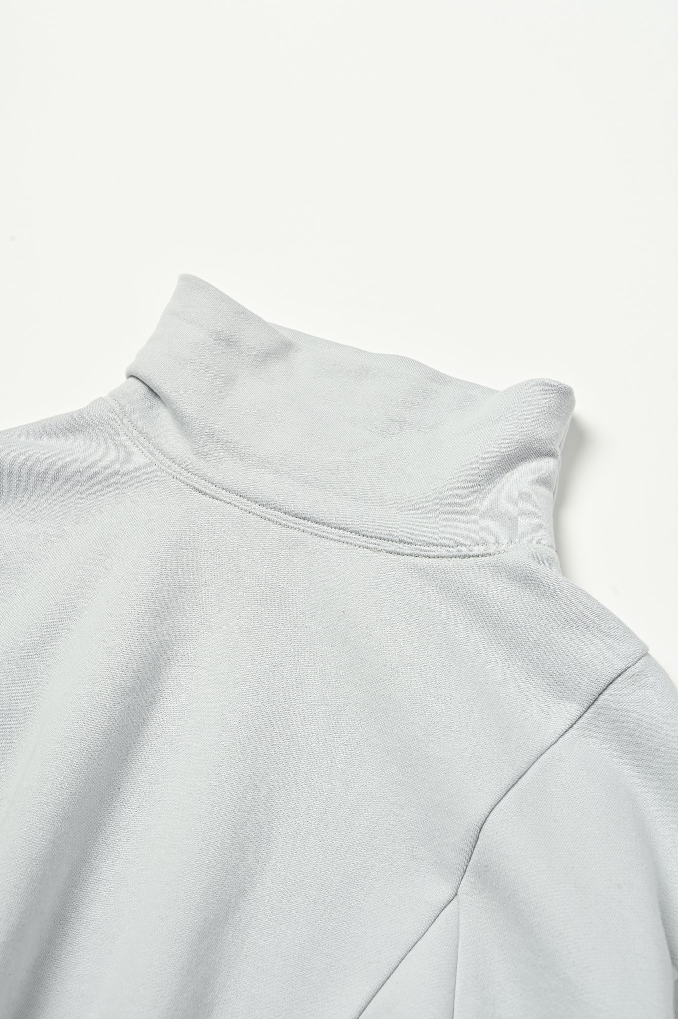 Brushed French Terry Hem Pullover