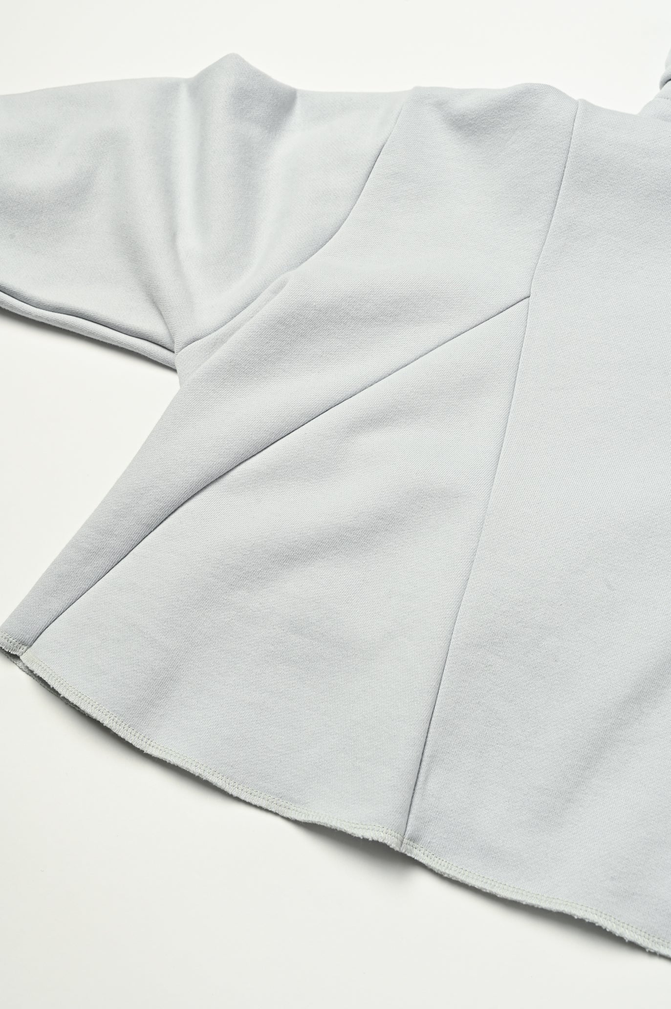 Brushed French Terry Hem Pullover