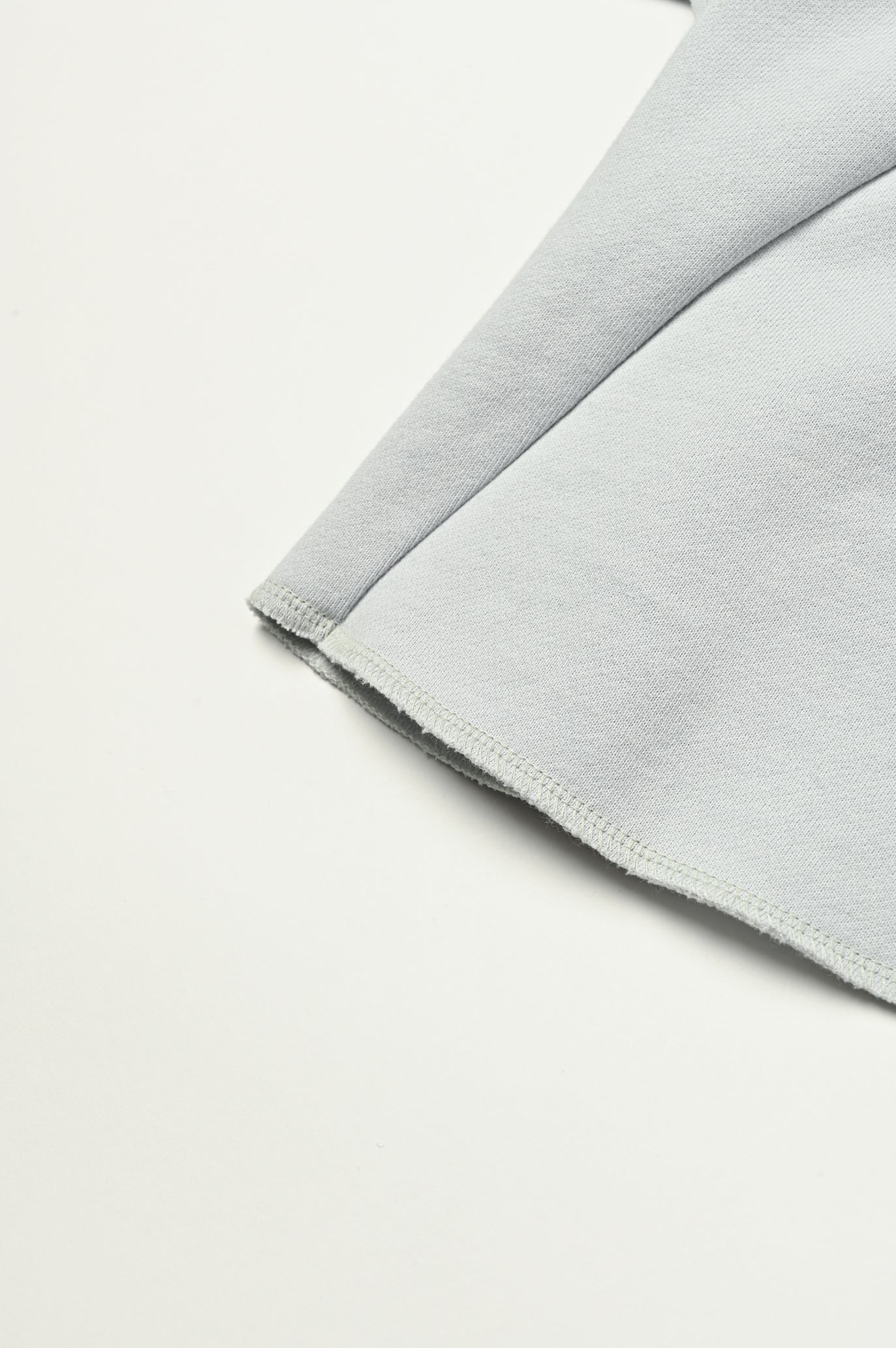 Brushed French Terry Hem Pullover