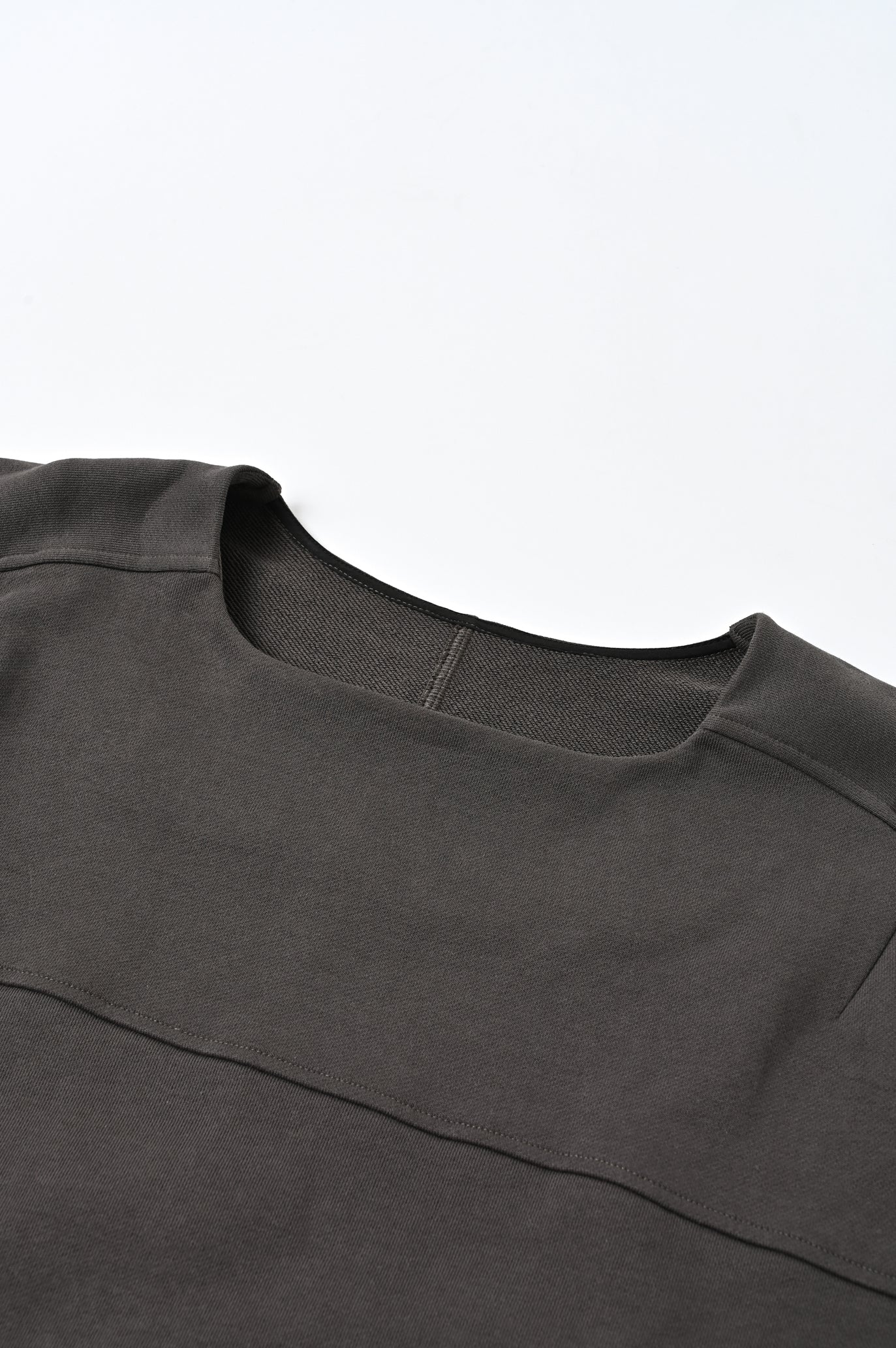 French Terry Panel Pullover