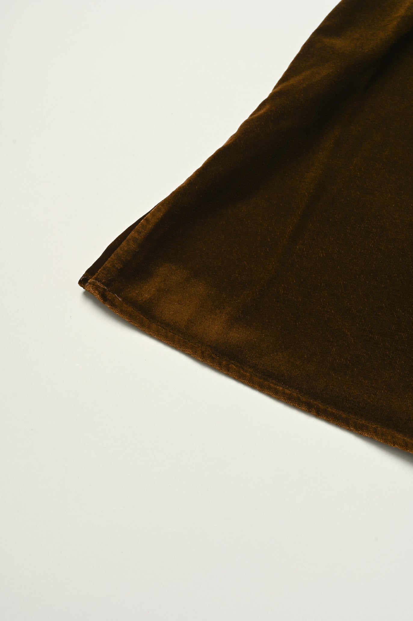 Velvet & Sheer Combo Skirt
