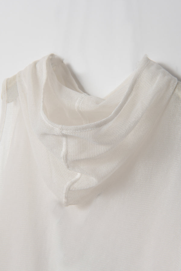 Mesh Hood Pullover
