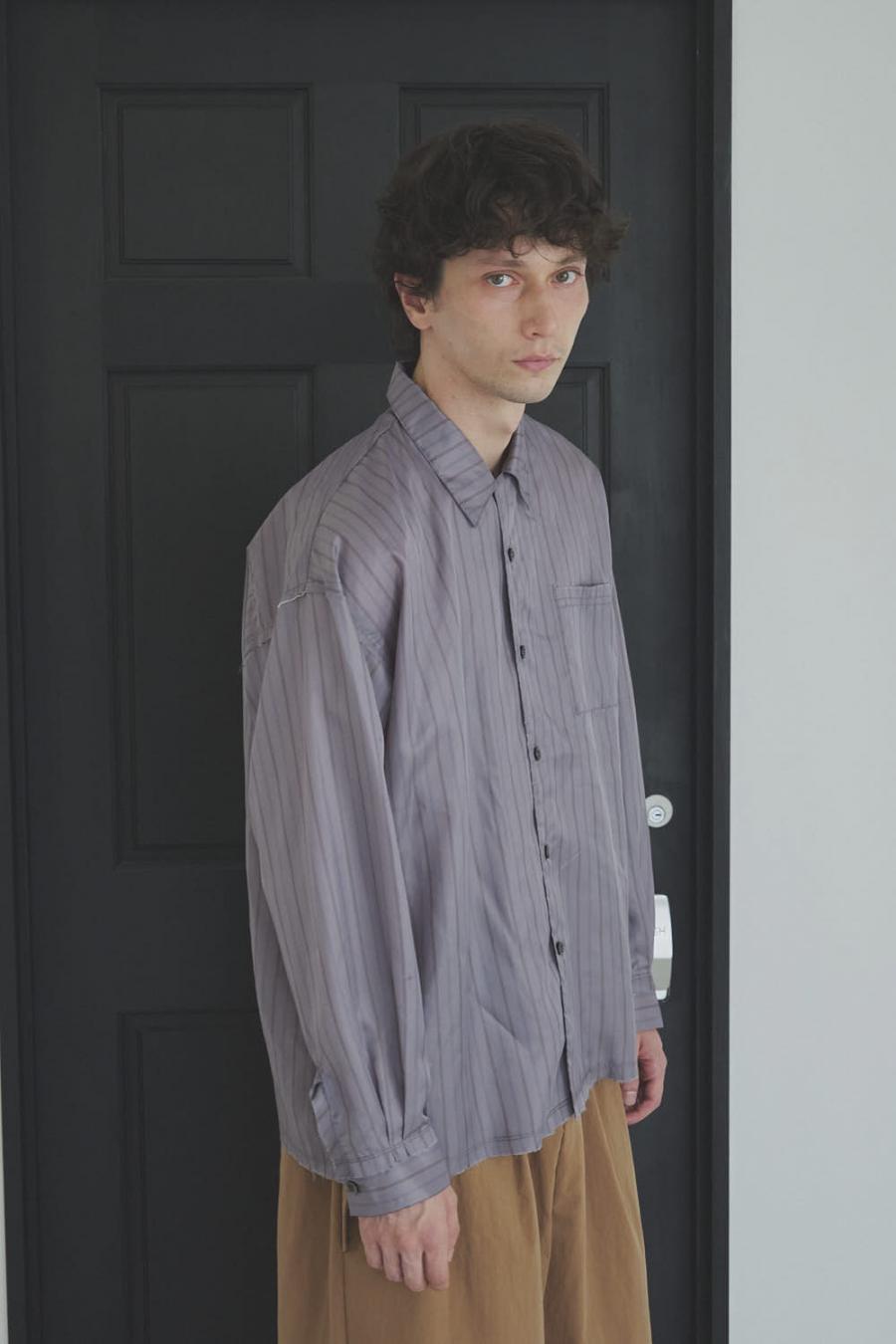 Cut-Off Stripe Shirt