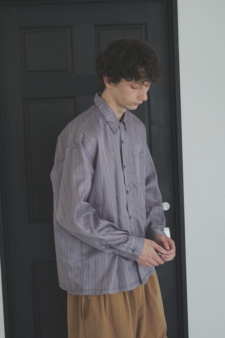 Cut-Off Stripe Shirt