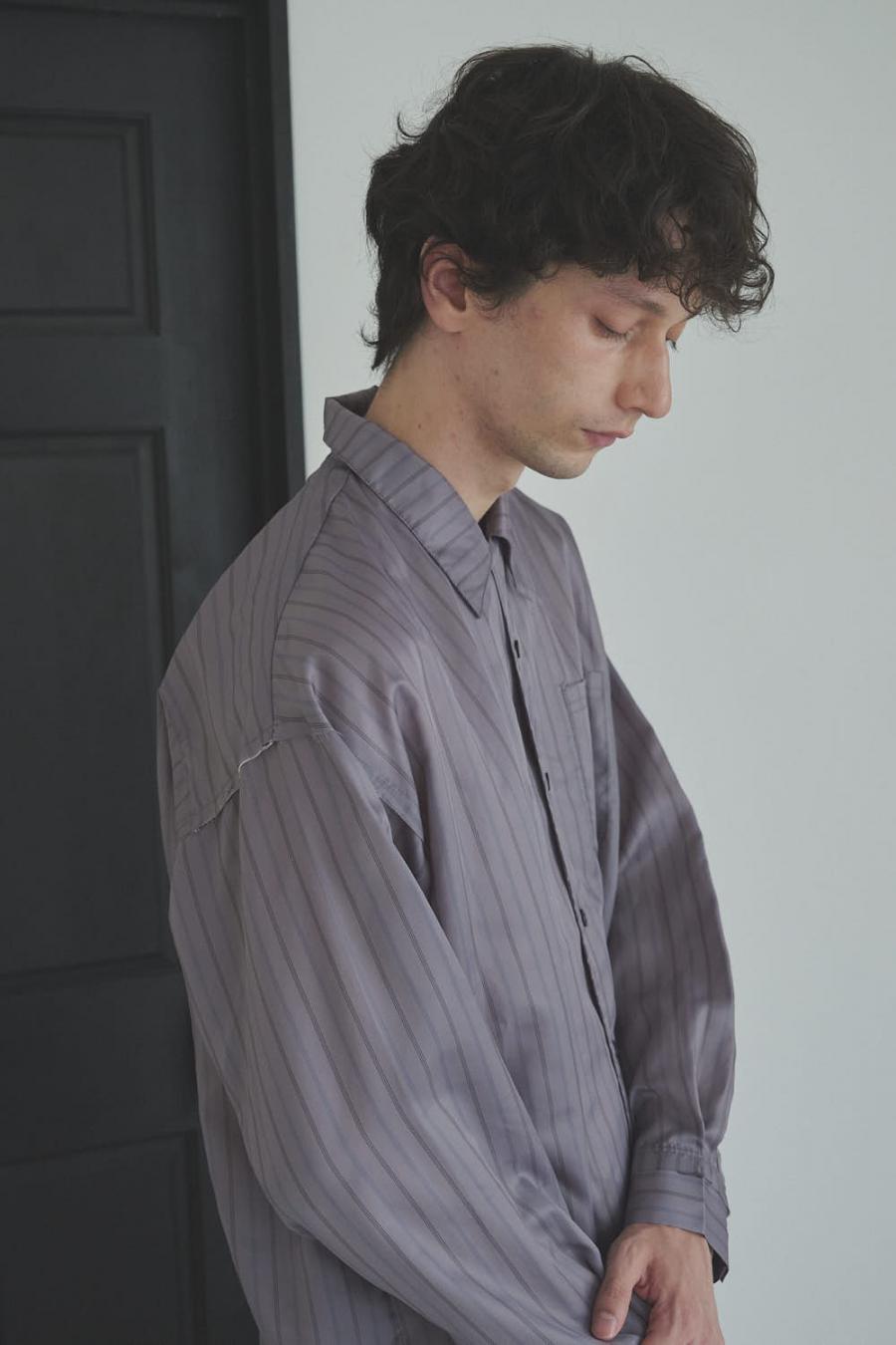 Cut-Off Stripe Shirt