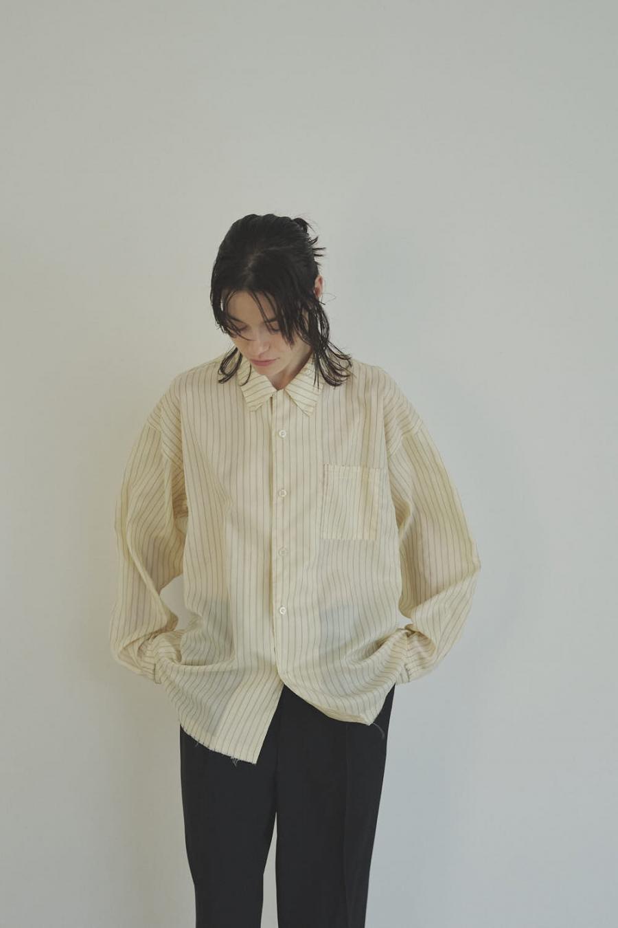 Cut-Off Stripe Shirt