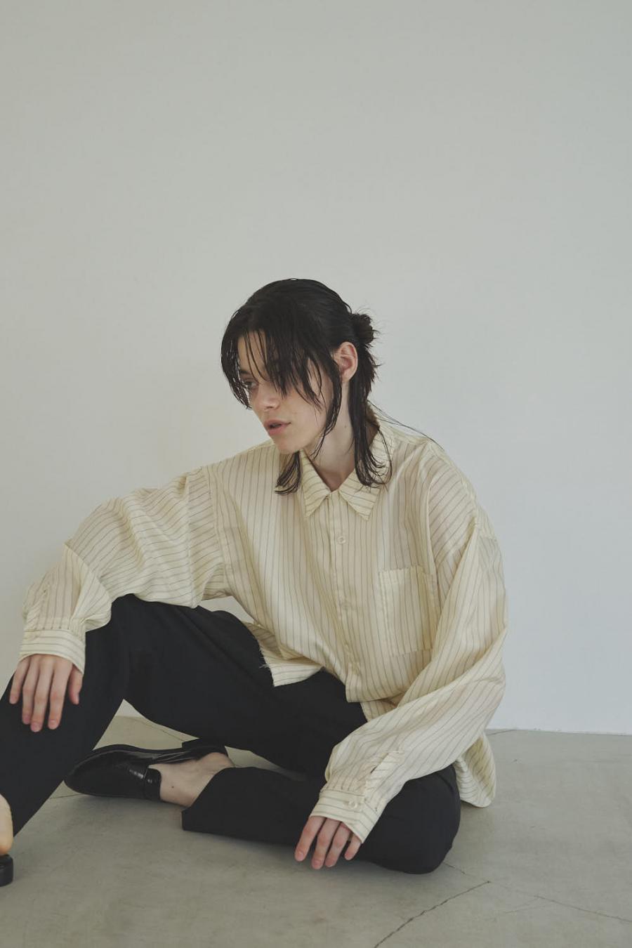 Cut-Off Stripe Shirt