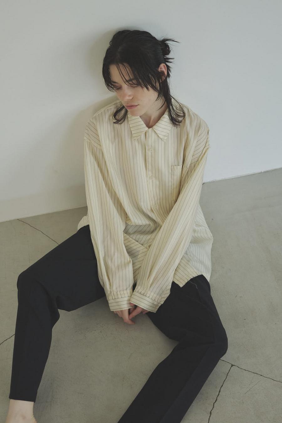 Cut-Off Stripe Shirt
