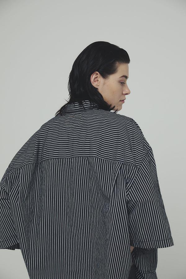 Oversized Stripe BD Shirt