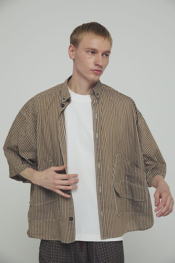 Oversized Stripe BD Shirt