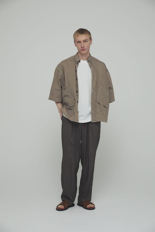Oversized Stripe BD Shirt