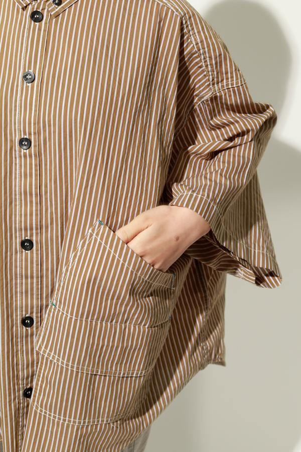 Oversized Stripe BD Shirt