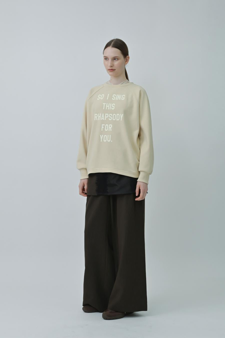 Printed Logo Pullover
