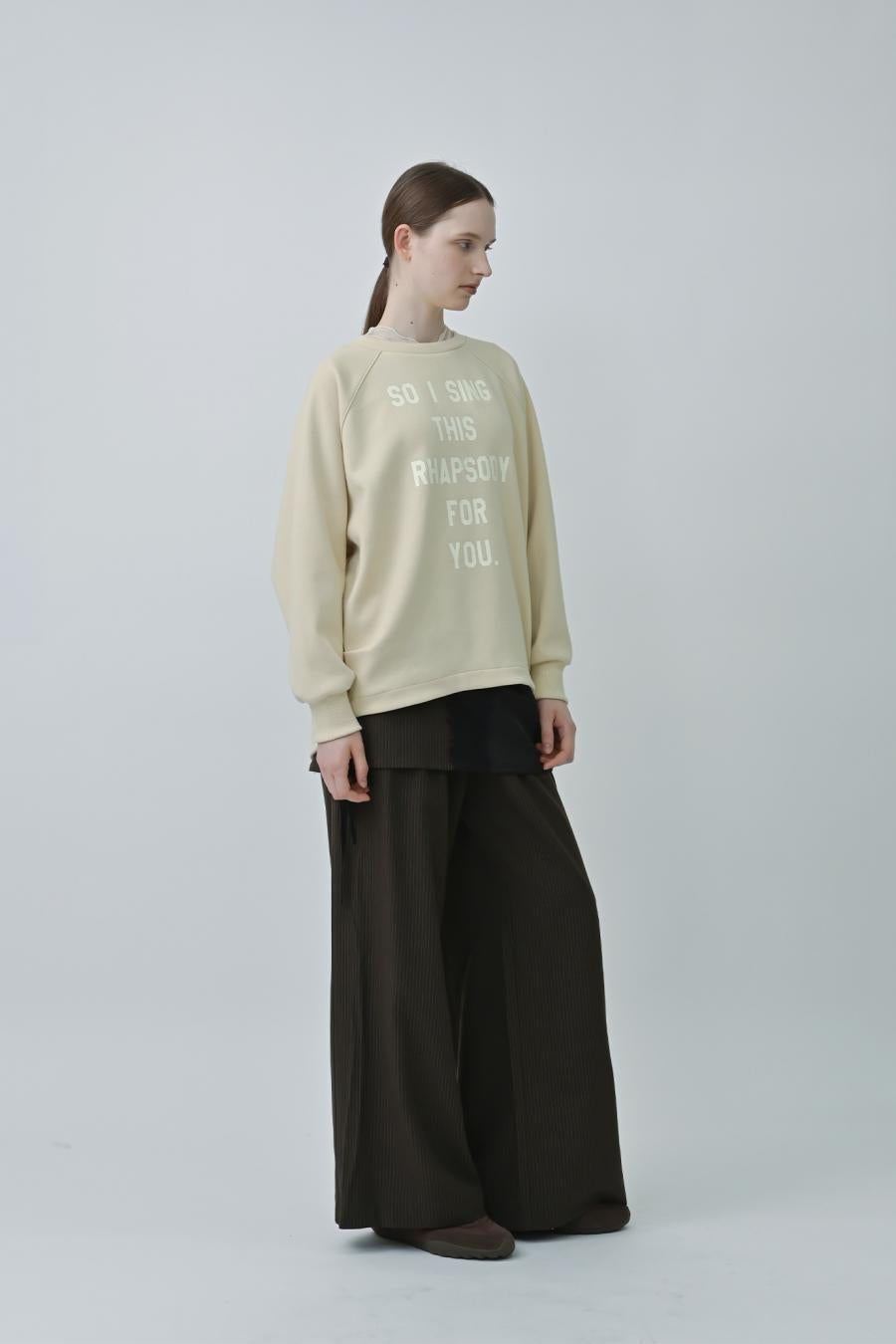 Printed Logo Pullover