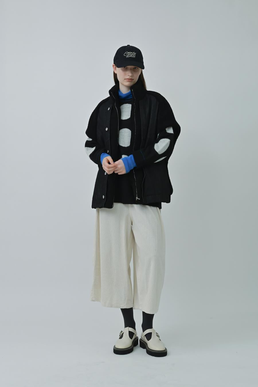 Denim Sherpa Vest