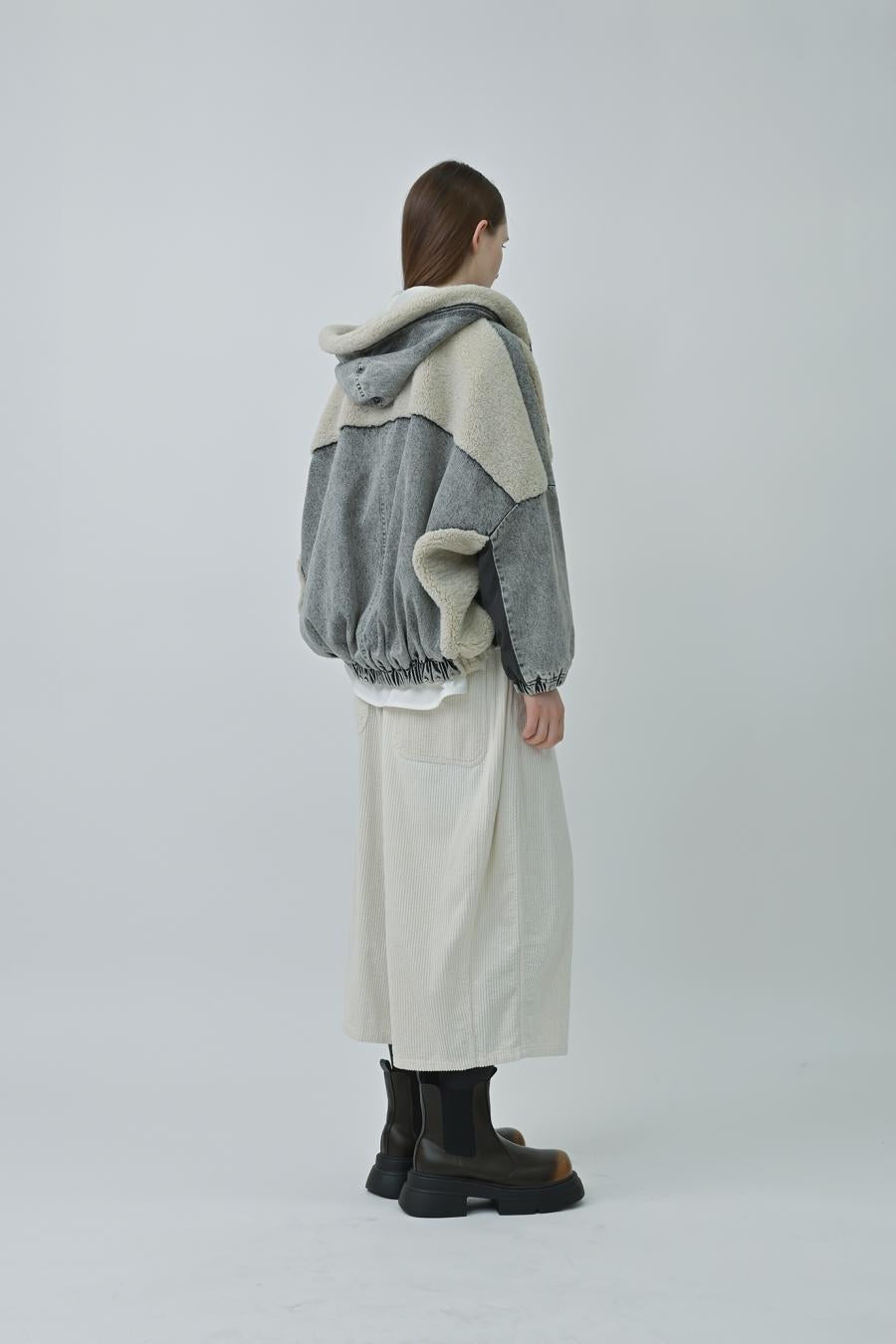 Denim Sherpa Jacket