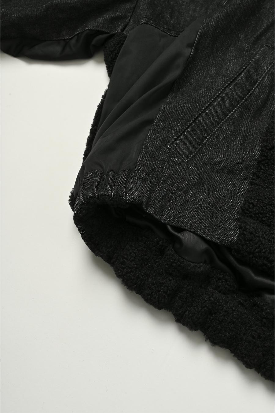 Denim Sherpa Jacket