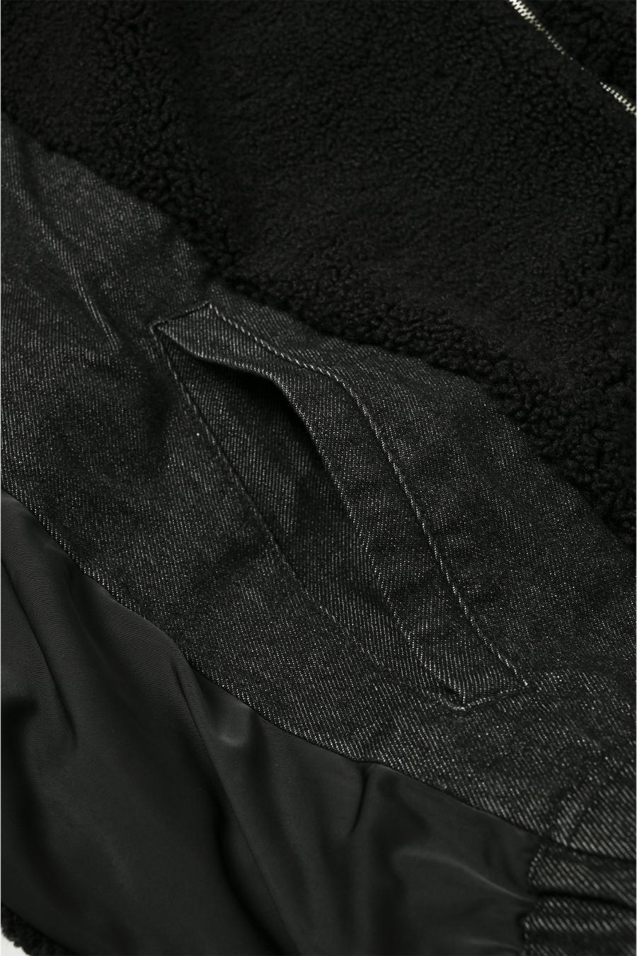 Denim Sherpa Jacket