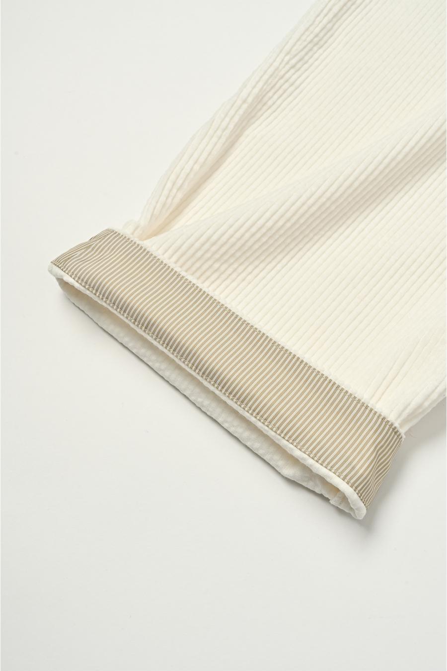Cocoon Corduroy Pants