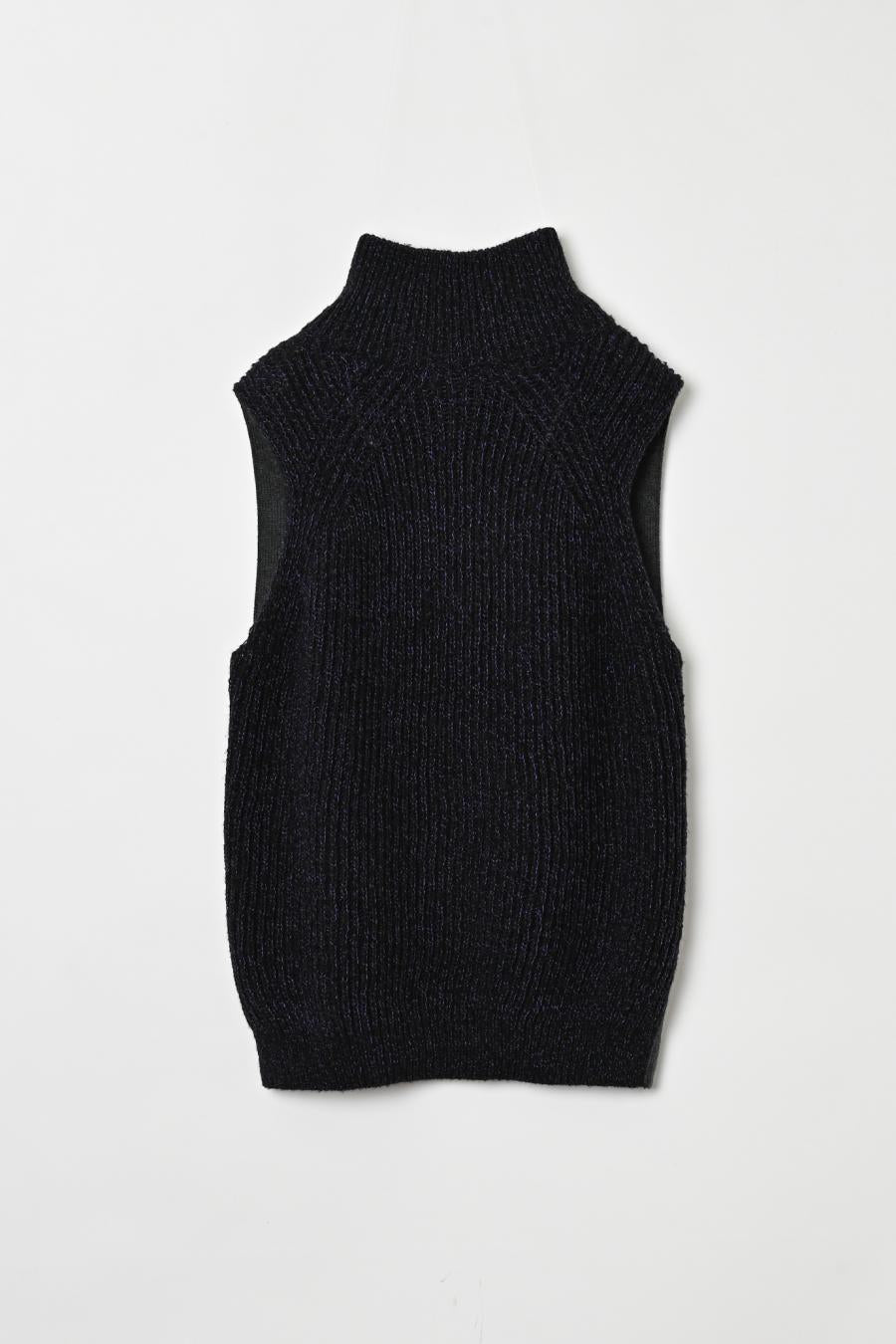Mixed Yarn Knit Vest