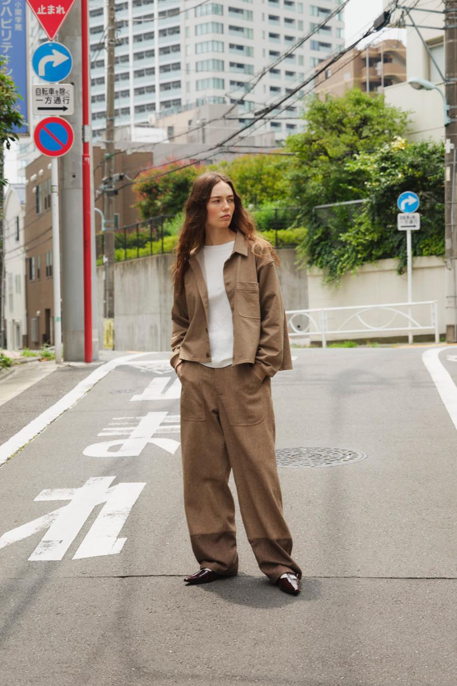 Wool-Like Trousers