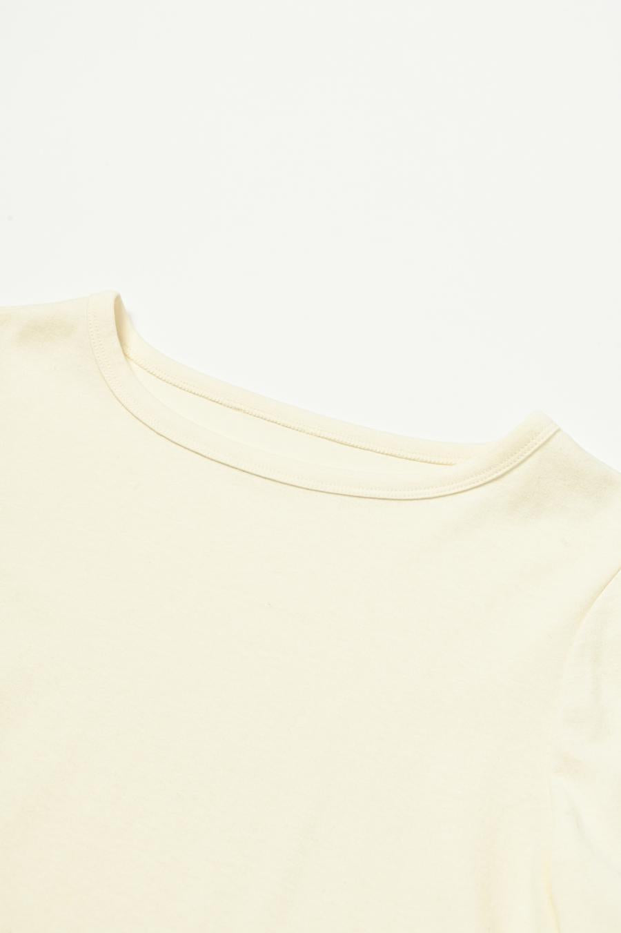 Pleated Mixed-Media Pullover