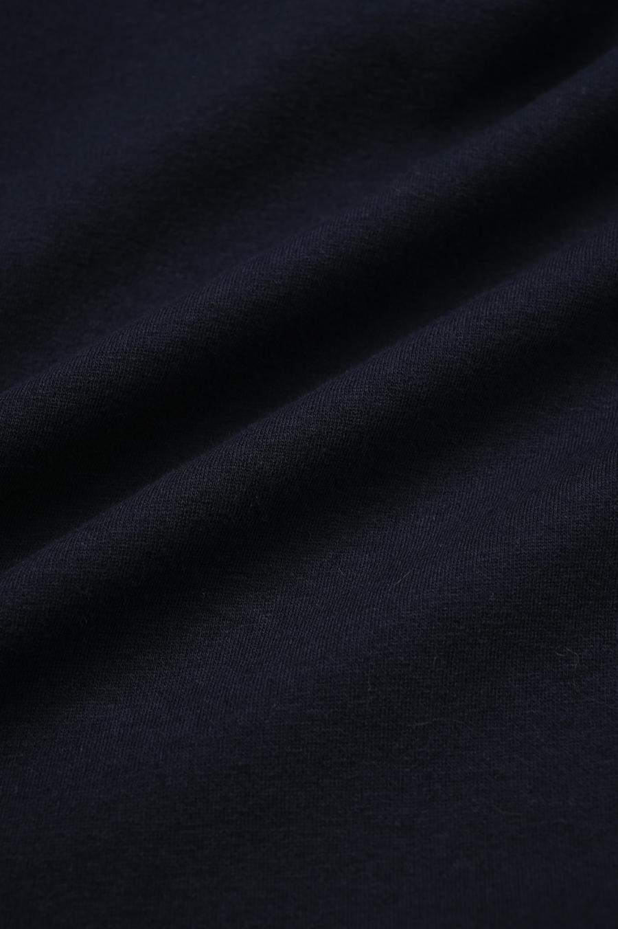 Pleated Mixed-Media Pullover