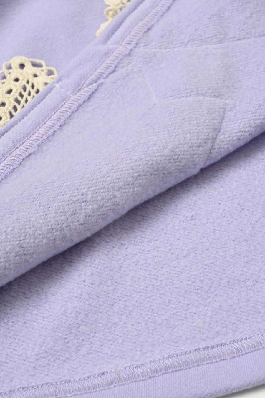 Motif Lace Pullover