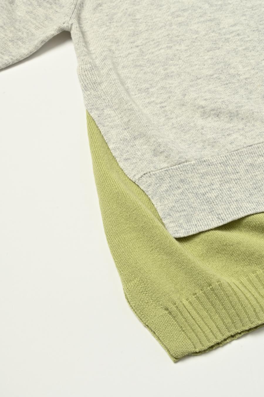 “good” Logo Layered Pullover
