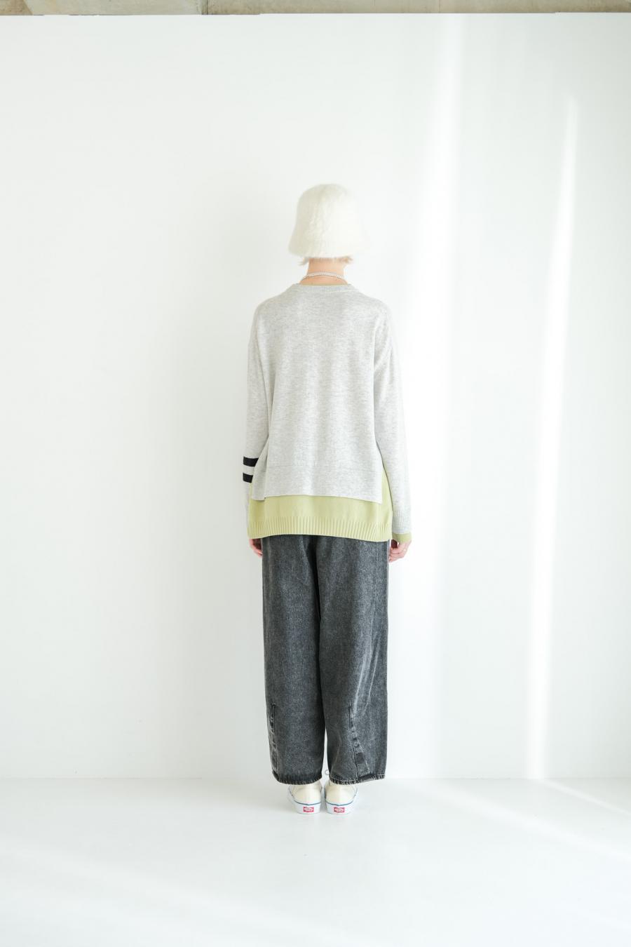 “good” Logo Layered Pullover
