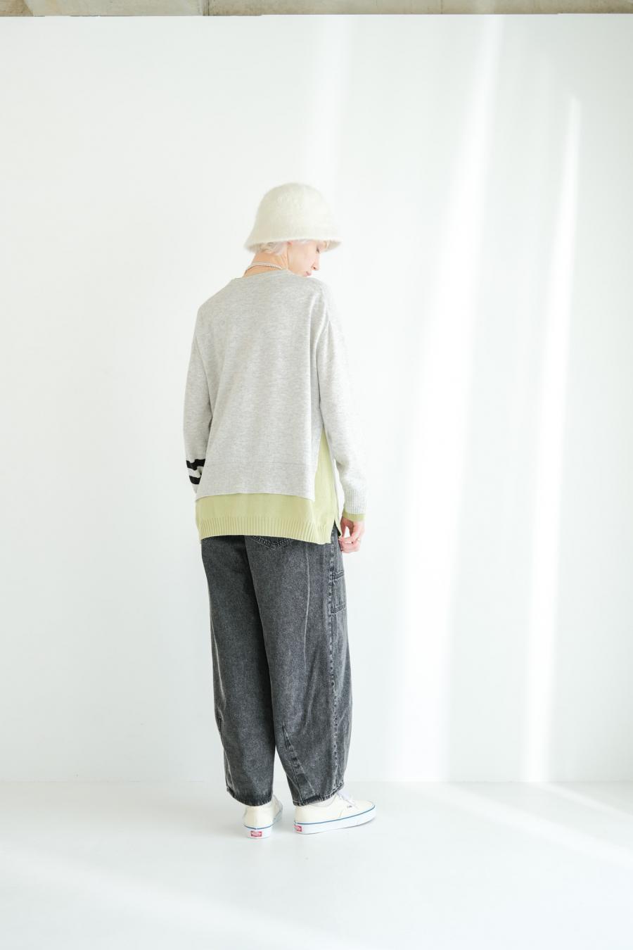 “good” Logo Layered Pullover