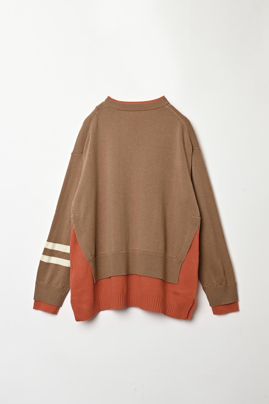 “good” Logo Layered Pullover