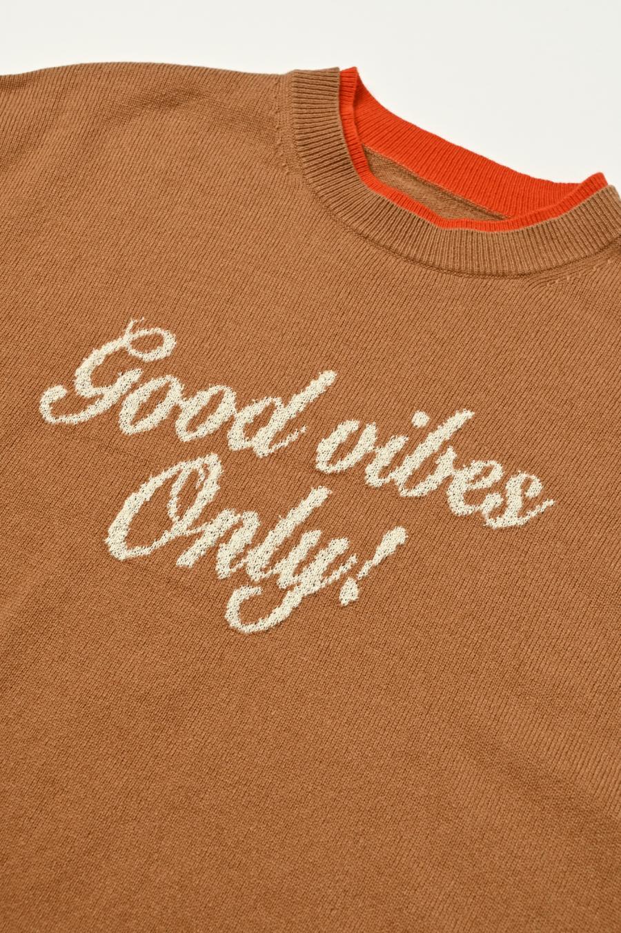 “good” Logo Layered Pullover