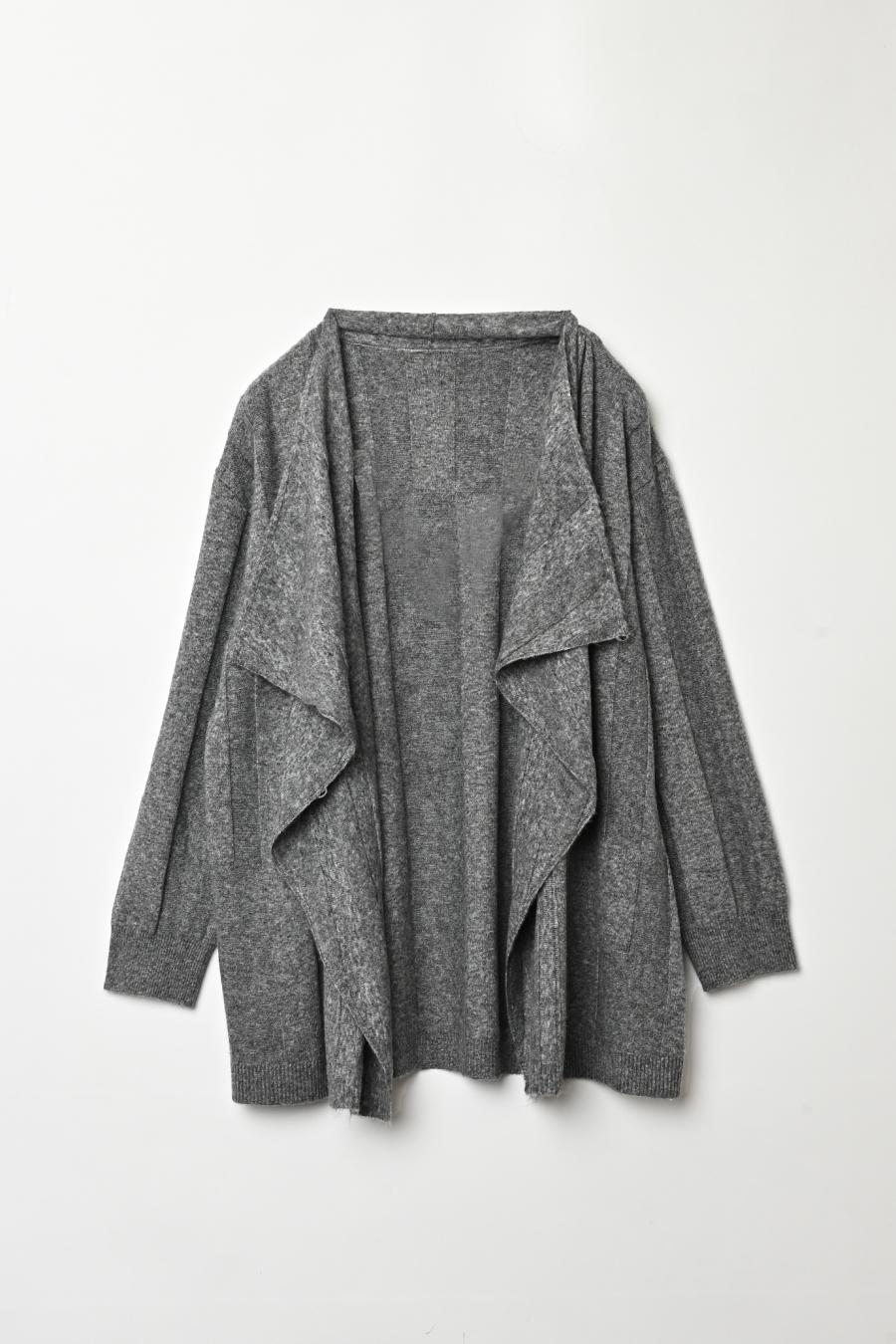 Jersey Reversible Block Cardigan