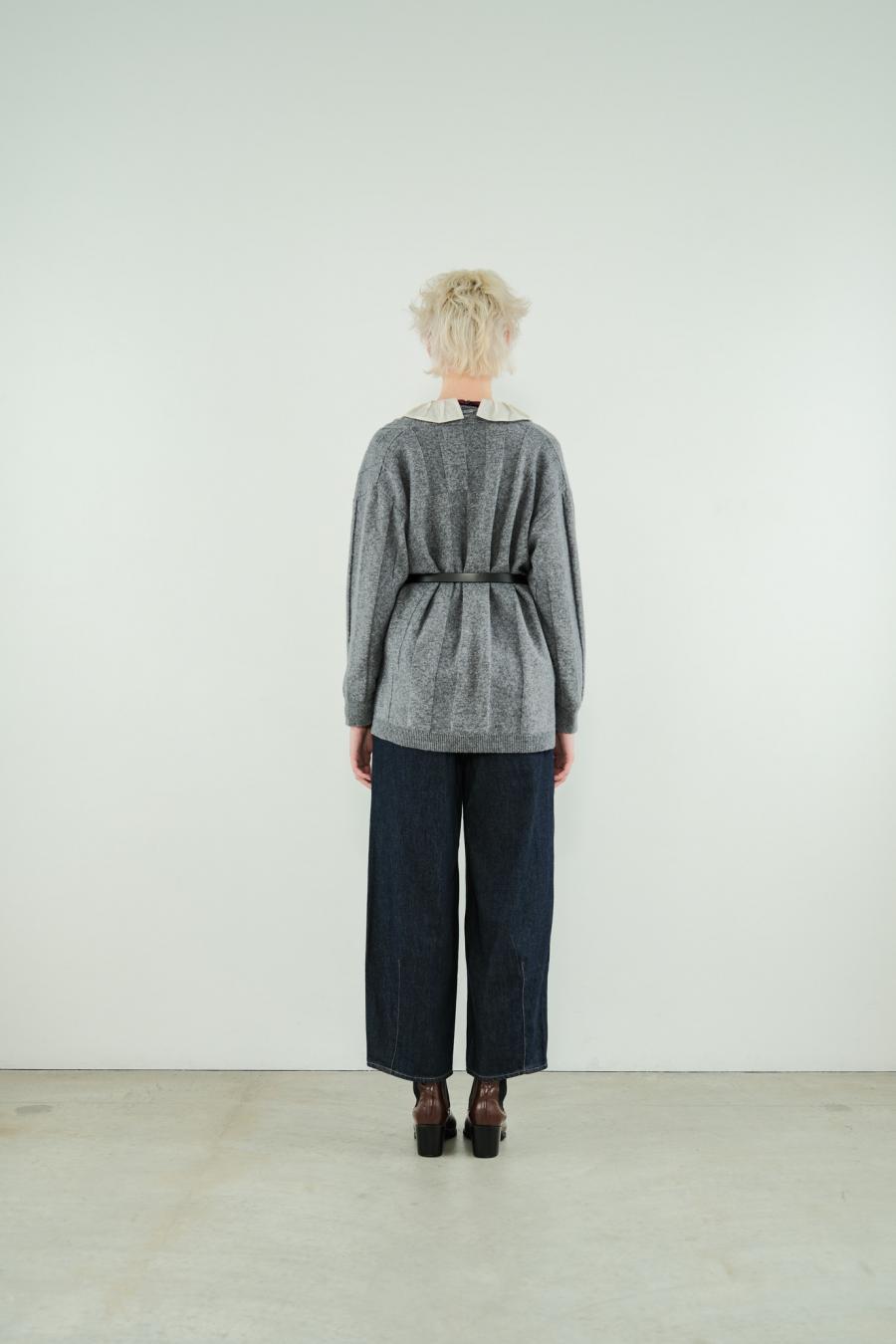 Jersey Reversible Block Cardigan