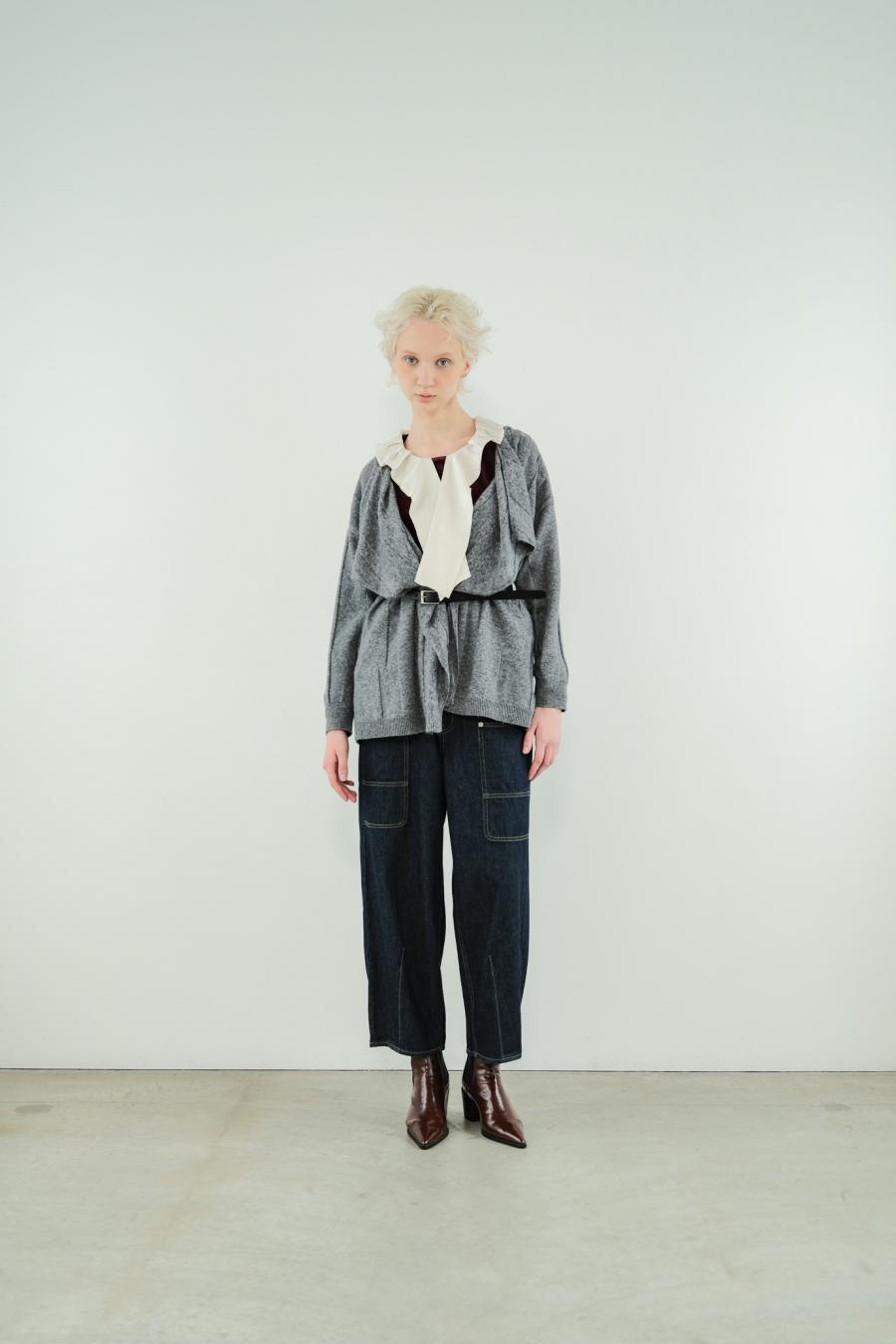 Jersey Reversible Block Cardigan
