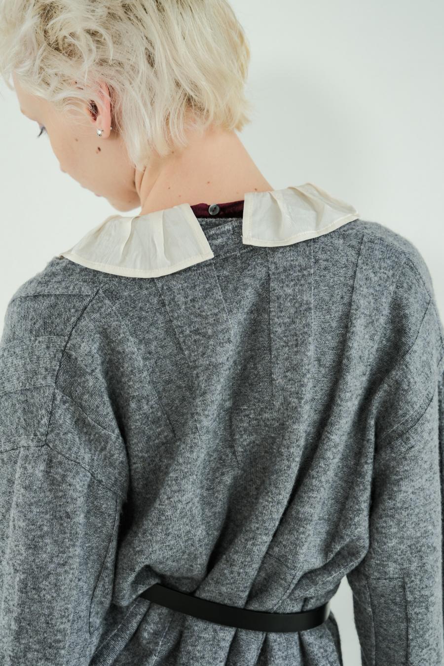 Jersey Reversible Block Cardigan