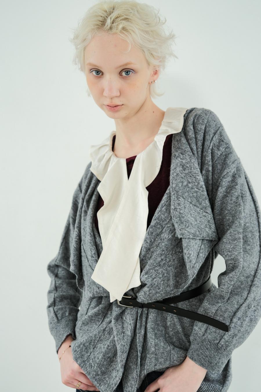 Jersey Reversible Block Cardigan