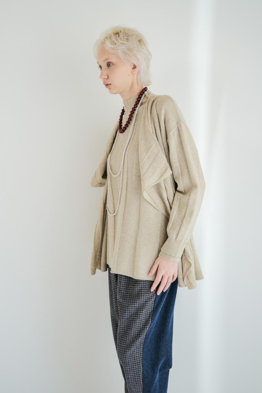Jersey Reversible Block Cardigan