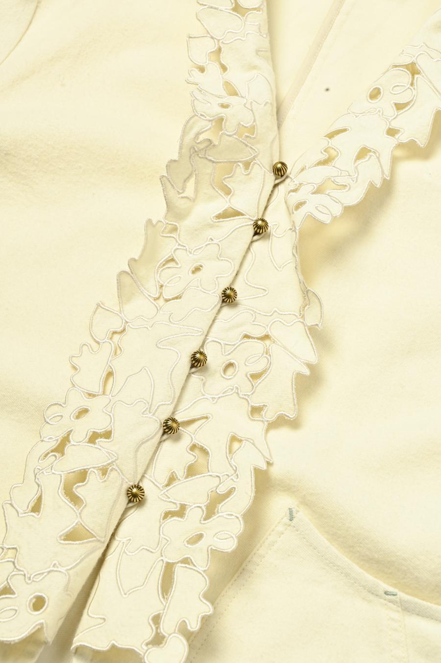Punched Lace Blouse