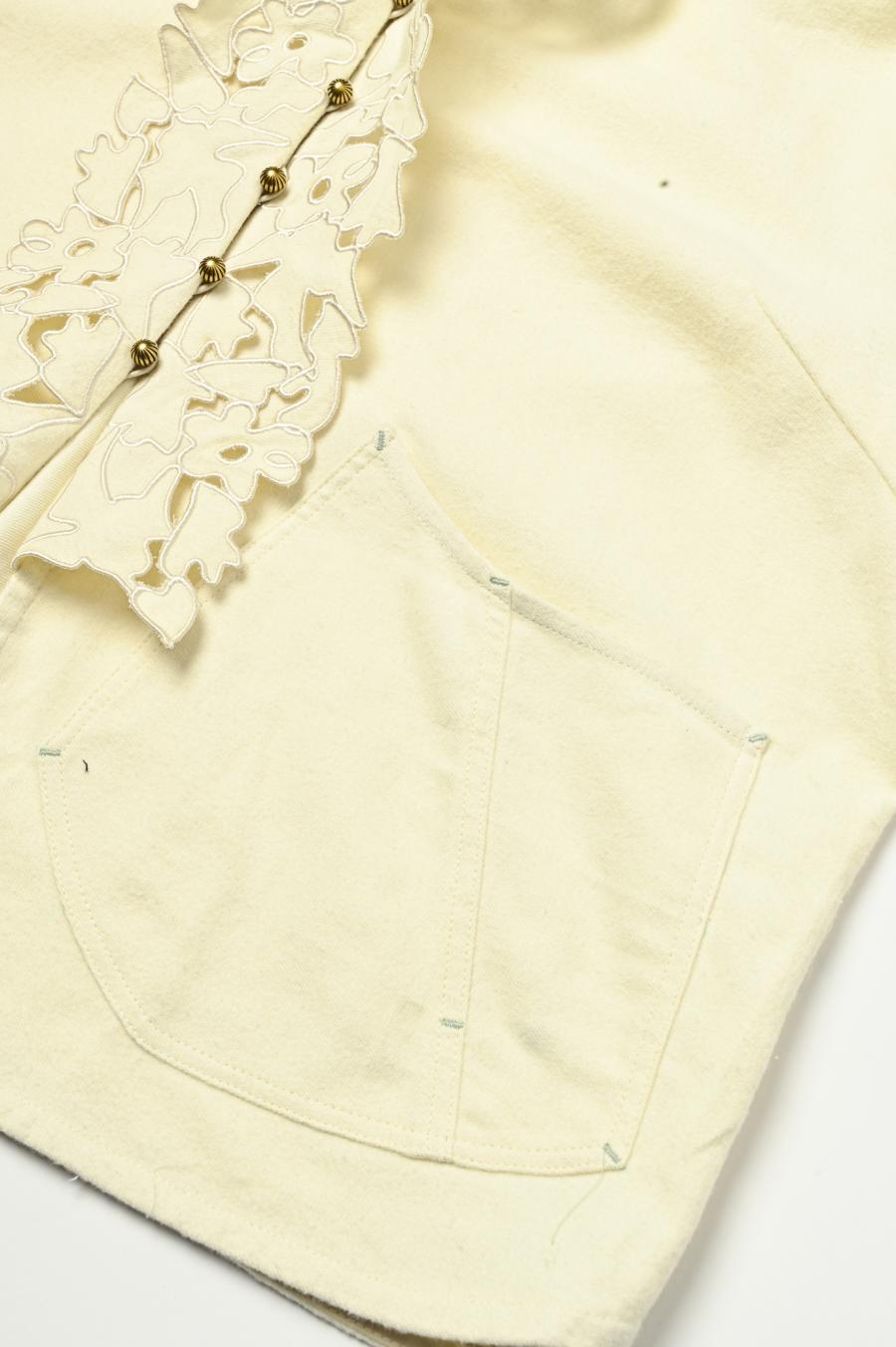 Punched Lace Blouse
