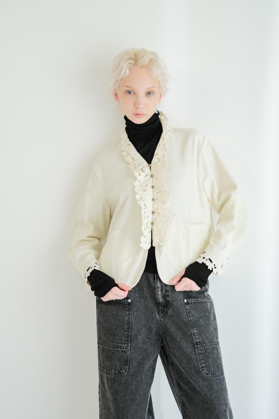 Punched Lace Blouse